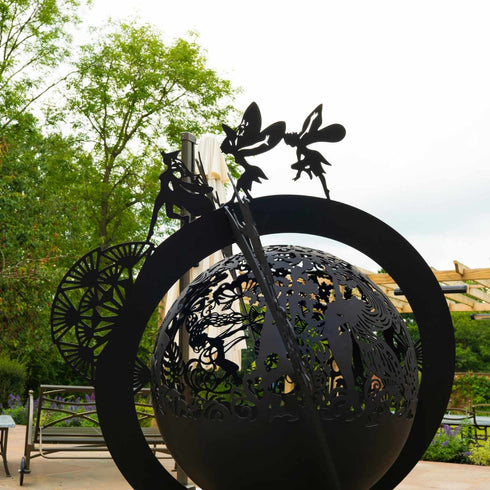 Bespoke Fantasy Fairy Garden Fire Pit Sculpture